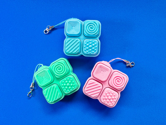 Assorted Textured Buttons Fidget