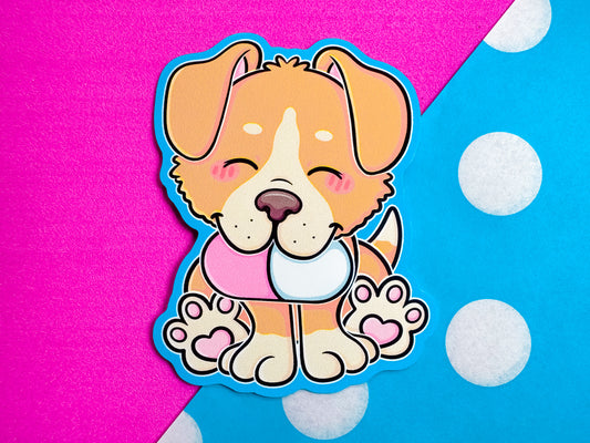 Puppy Pill Sticker