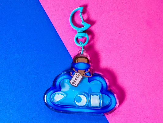 Rest Potion Acrylic Shaker Keyring