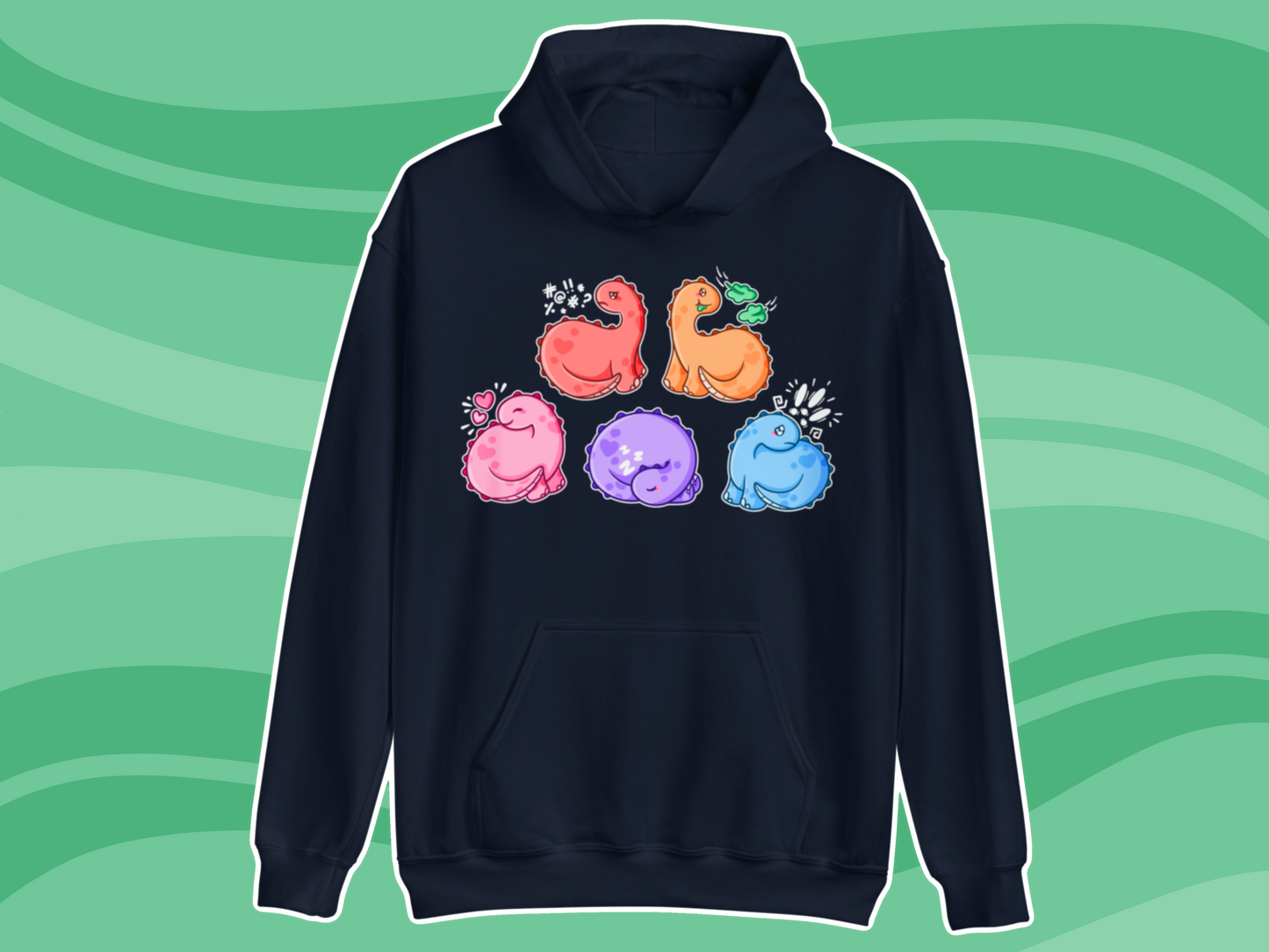 Dinosaur Communication Hoodie - Children's