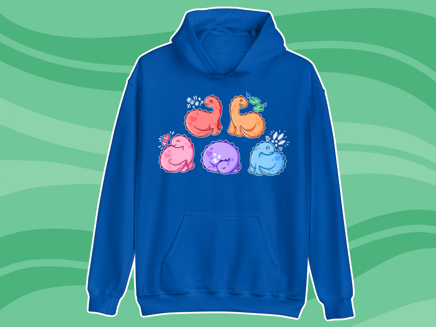 Dinosaur Communication Hoodie - Children's