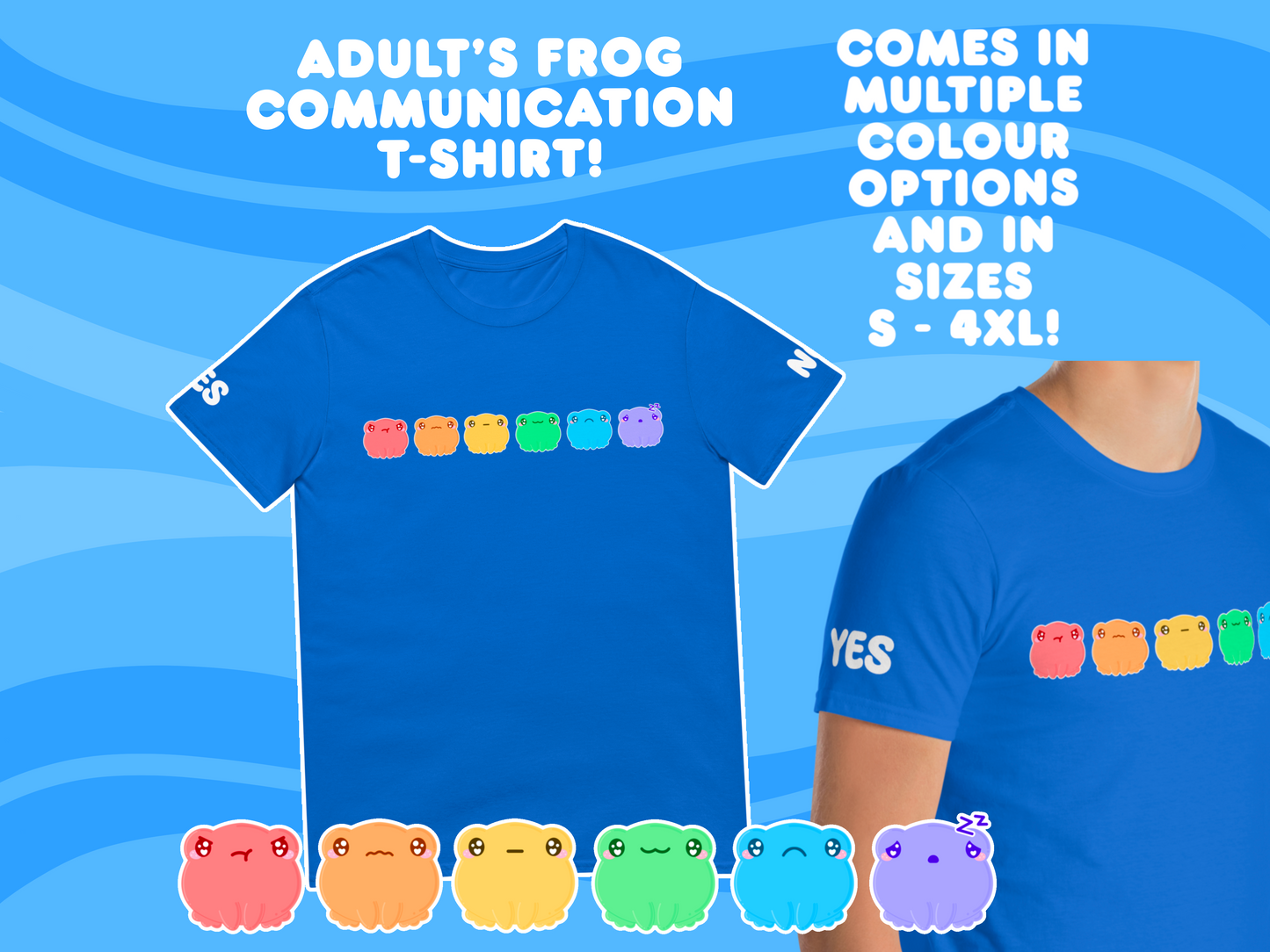 Frog Communication T-Shirt - Adult