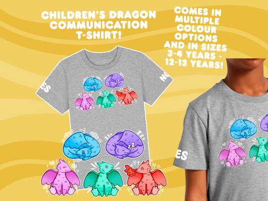 Dragon Communication T-Shirt - Children's