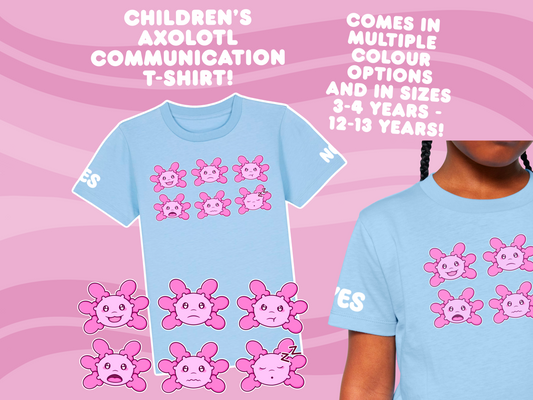 Axolotl Communication T-Shirt - Children's