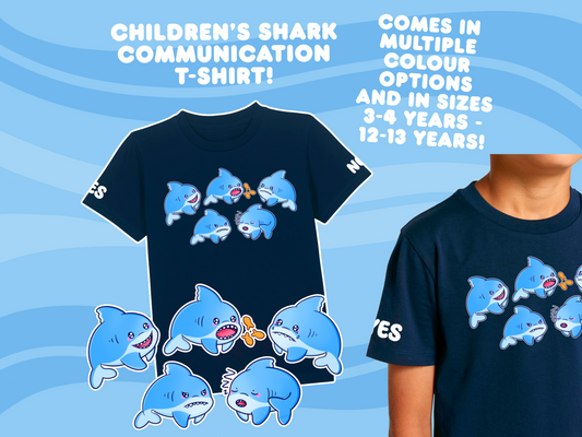 Shark Communication T-Shirt - Children's