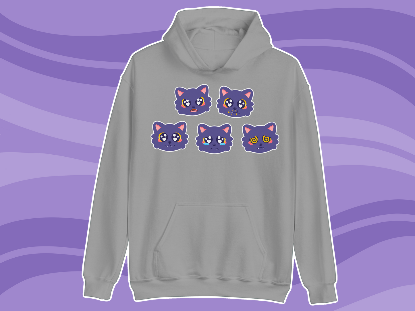 Cat Communication Hoodie - Children's