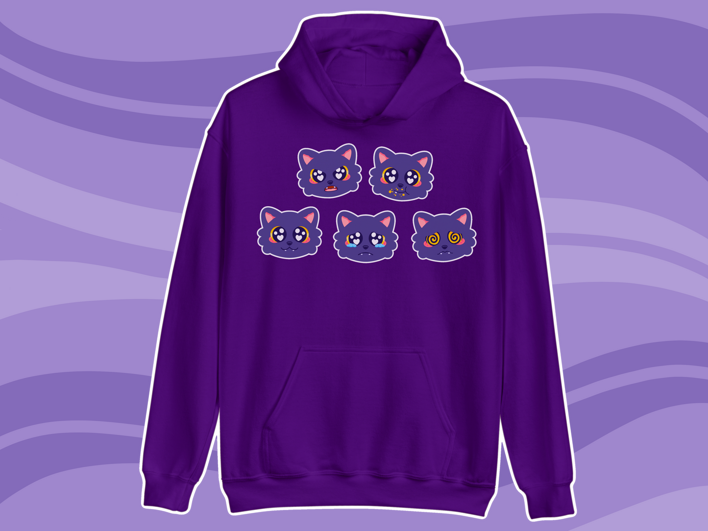 Cat Communication Hoodie - Children's