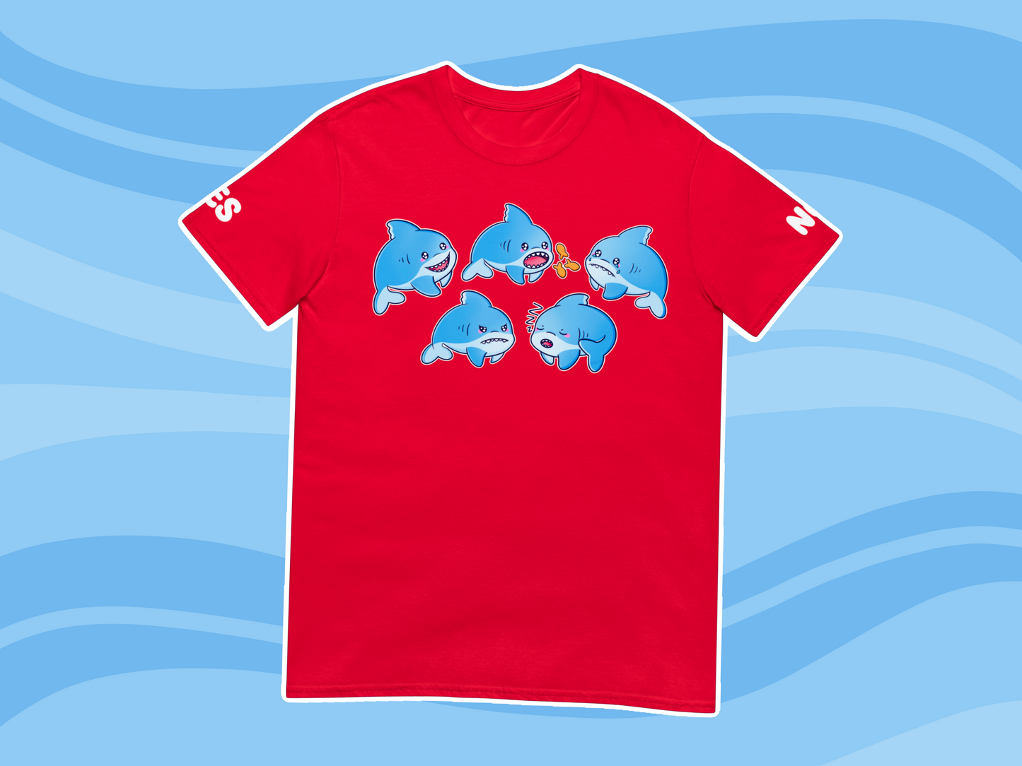 Shark Communication T-Shirt - Adult