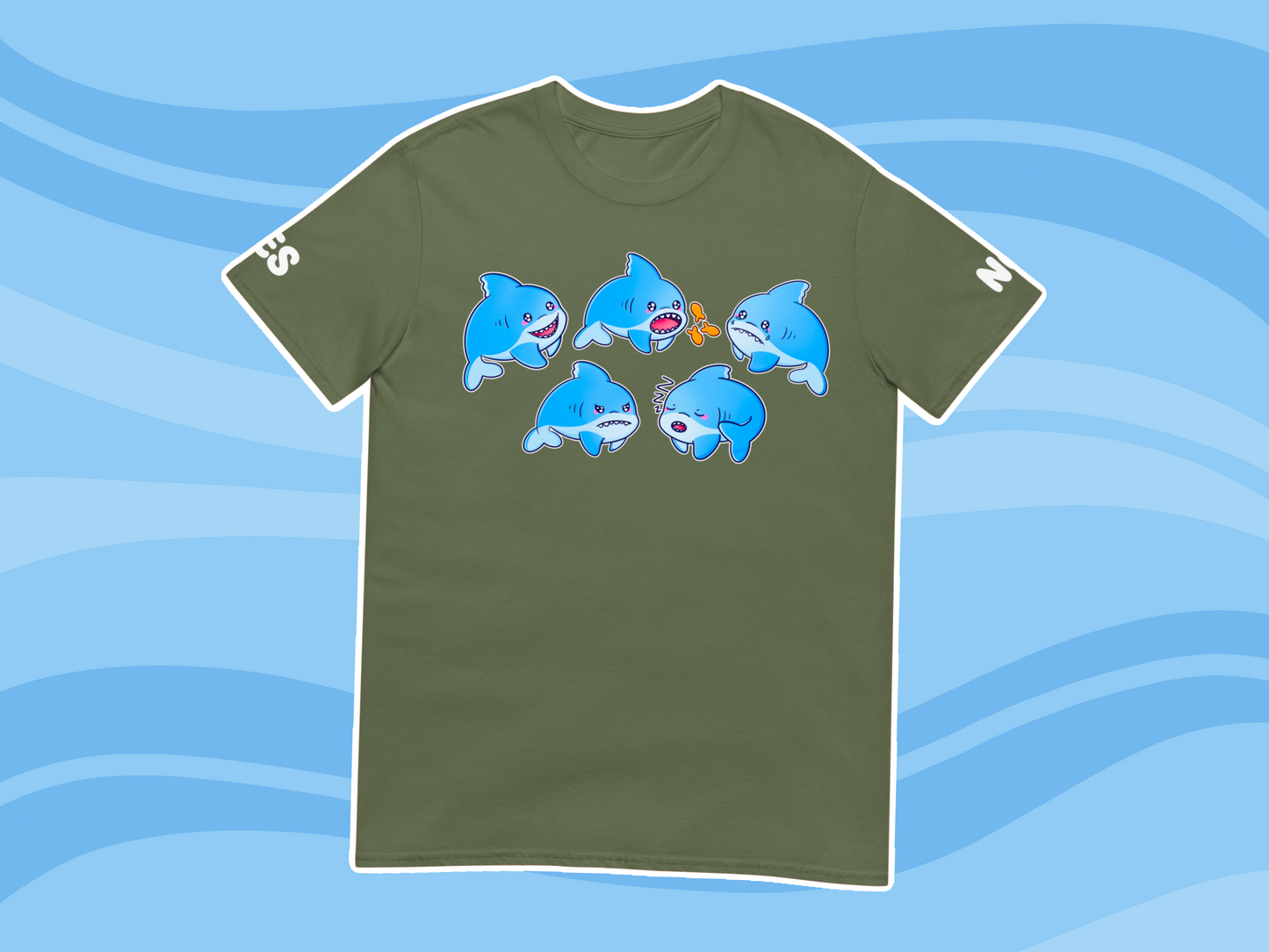 Shark Communication T-Shirt - Adult