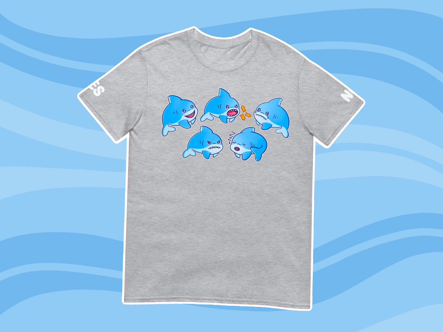 Shark Communication T-Shirt - Adult
