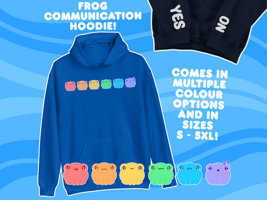 Frog Communication Hoodie - Adult