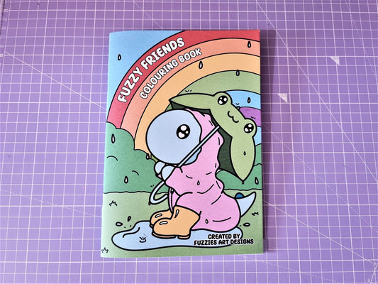 Fuzzy Friends Colouring Book