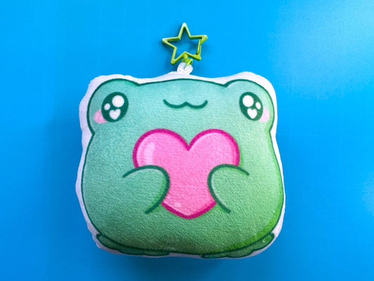 Plush Frog Keyring