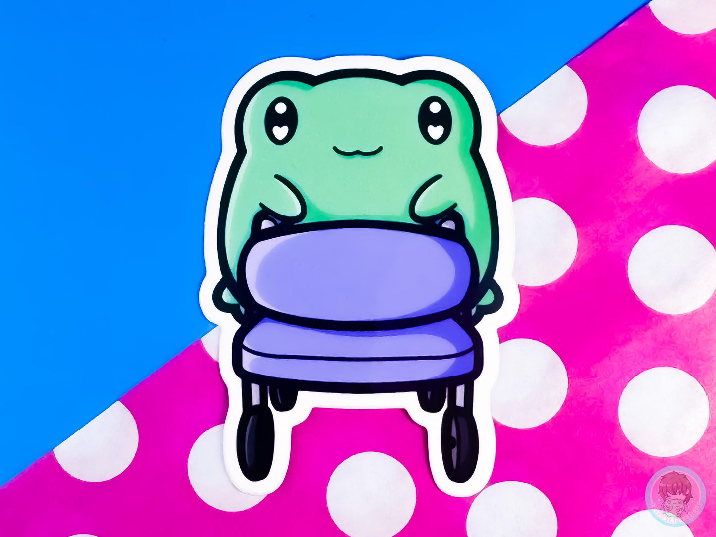 Rollator Frog Sticker