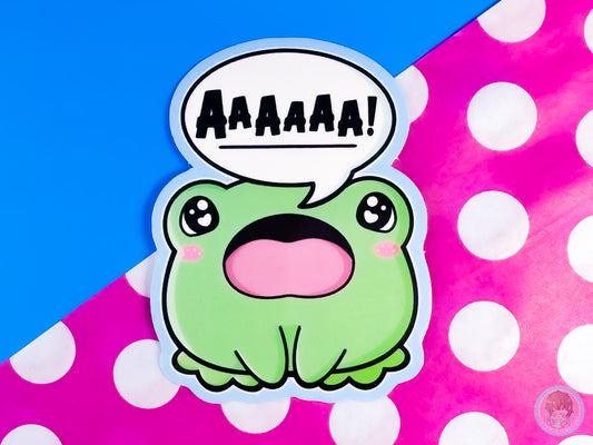Screaming Frog Sticker