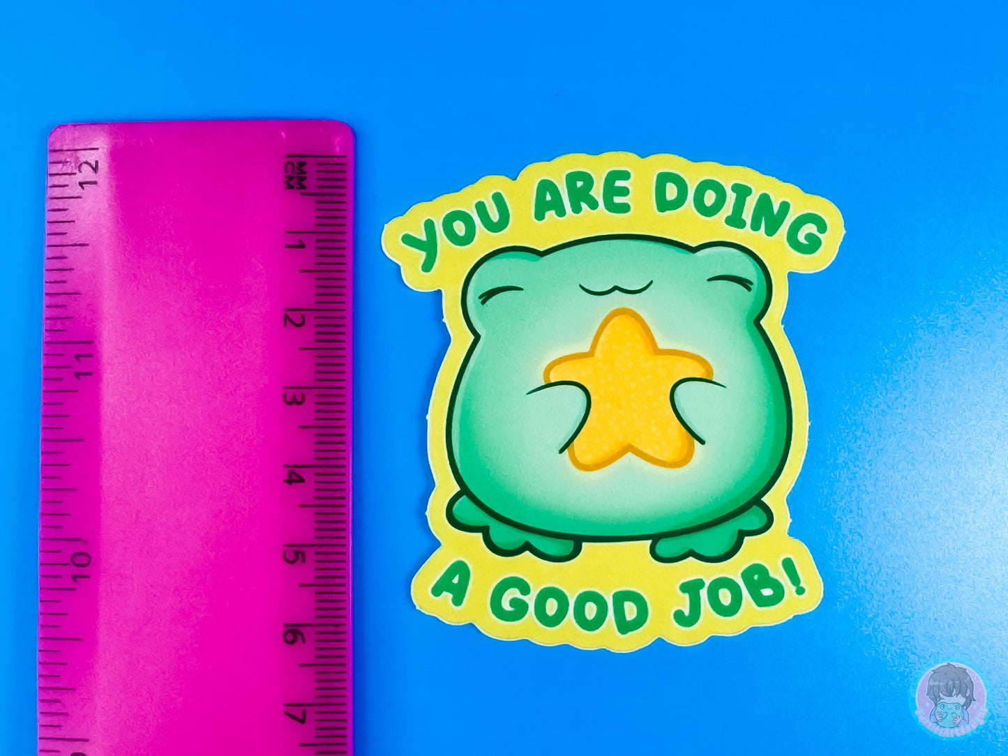 You Are Doing A Good Job Frog Sticker