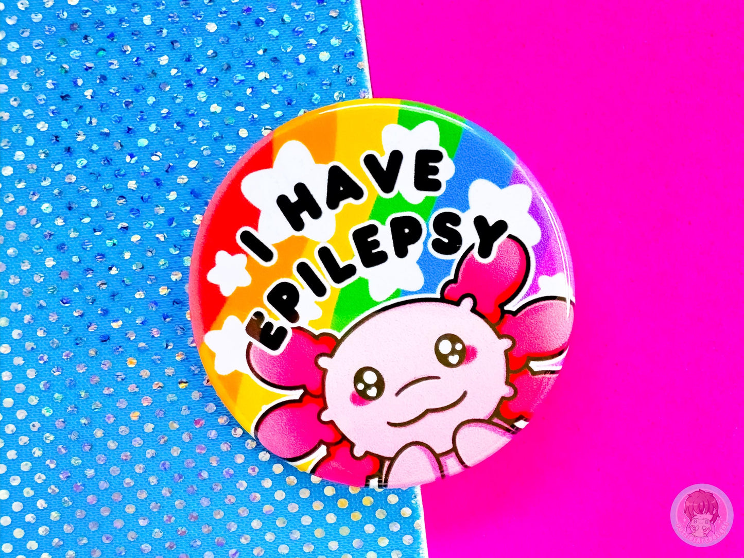 Epilepsy Pin Button Badge