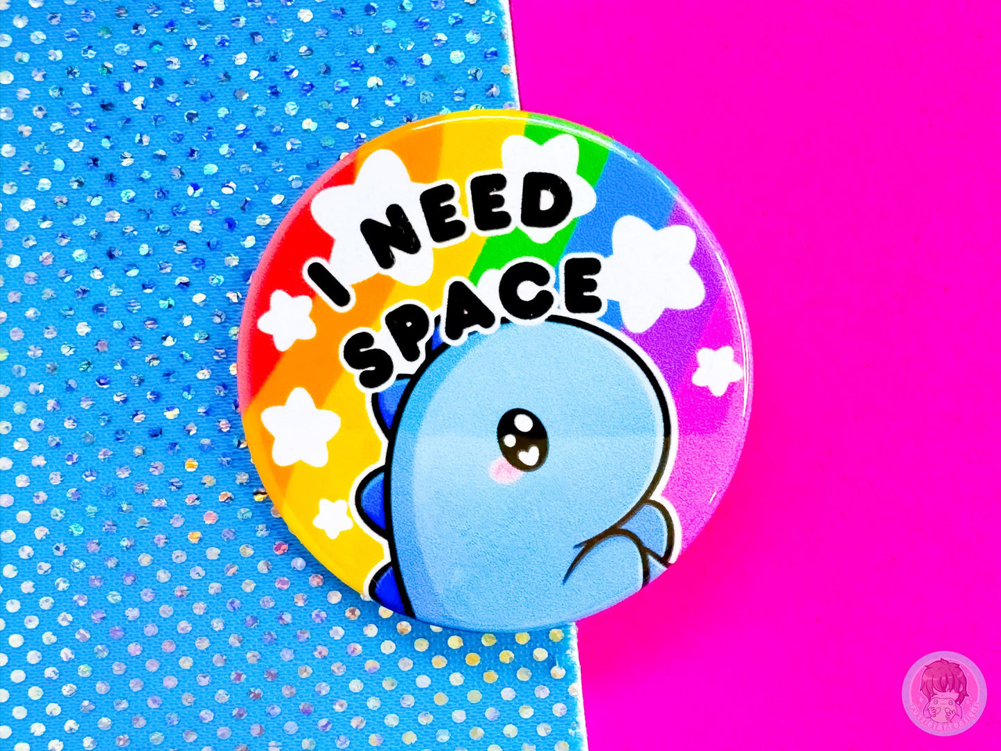 I need Space Pin Button Badge