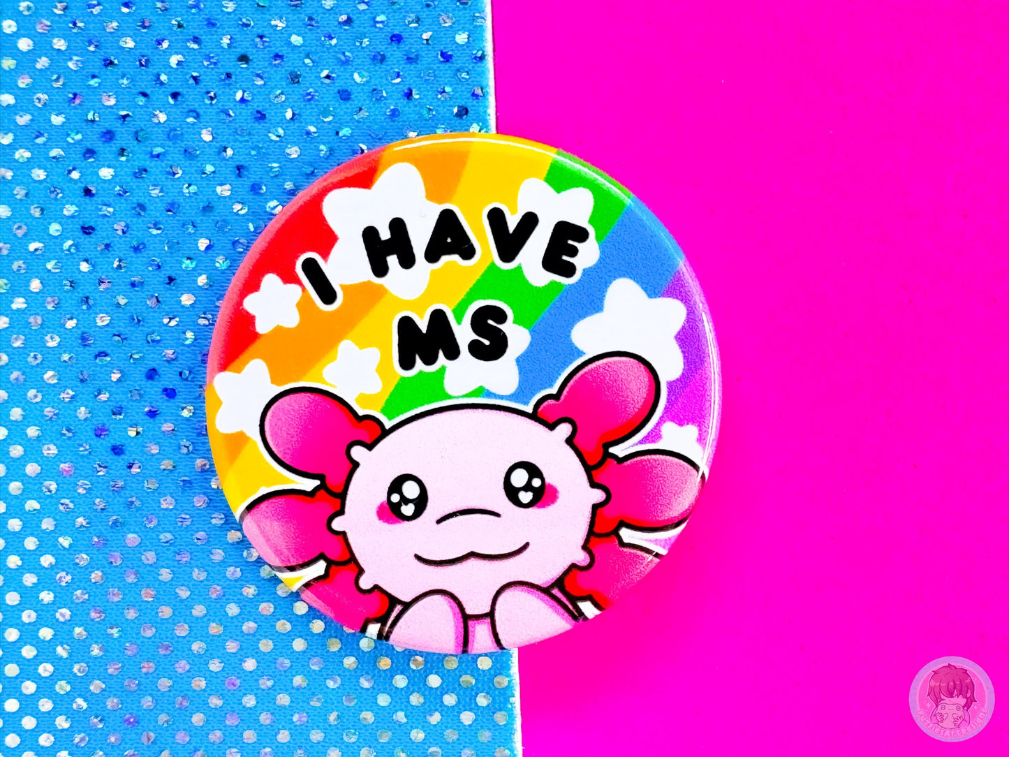 MS Pin Button Badge