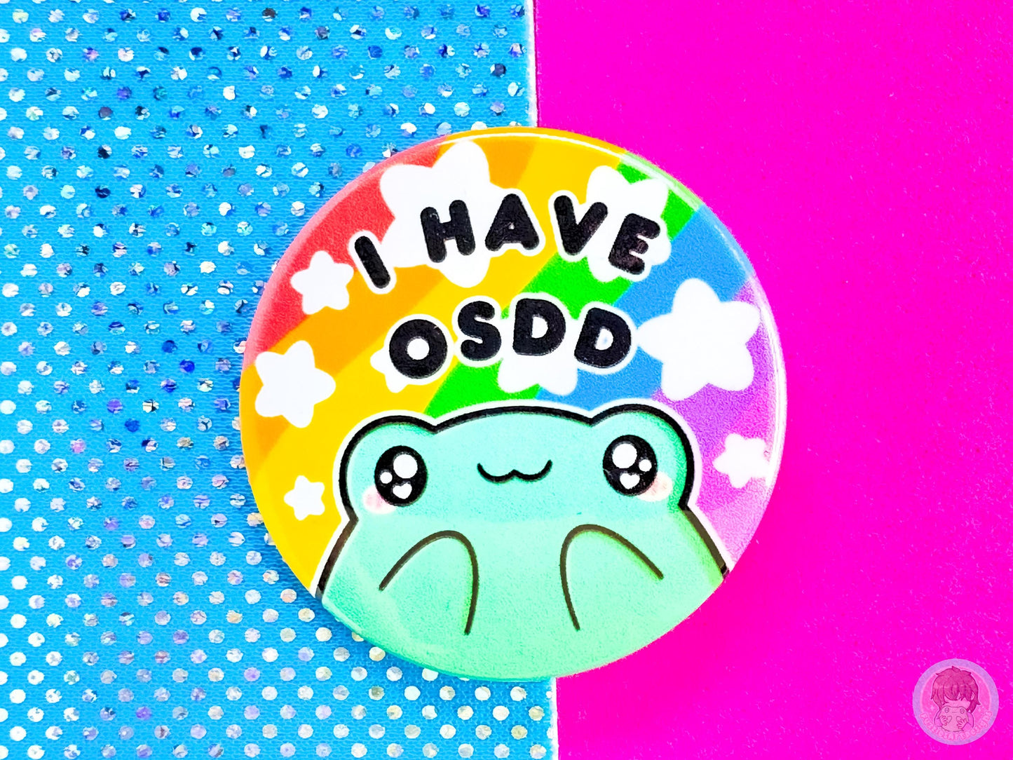 OSDD Pin Button Badge