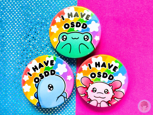 OSDD Pin Button Badge
