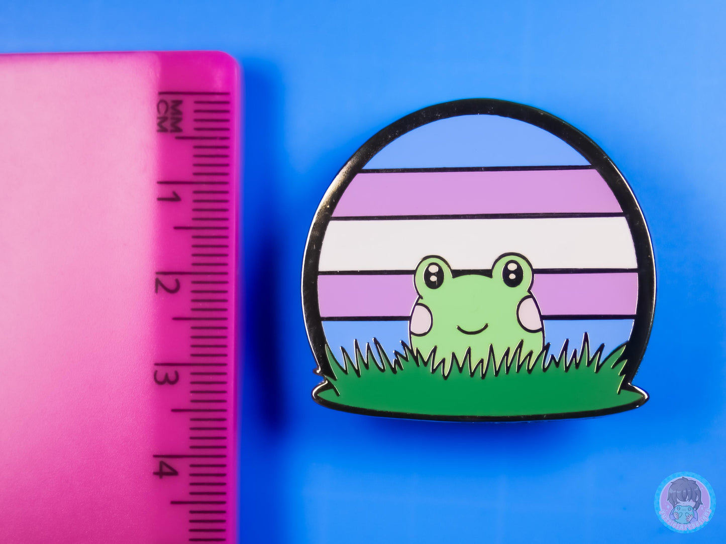 Transgender Pride Frog