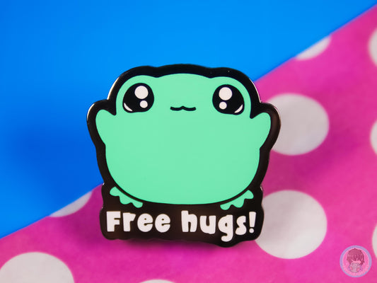 Free Hugs Enamel Pin