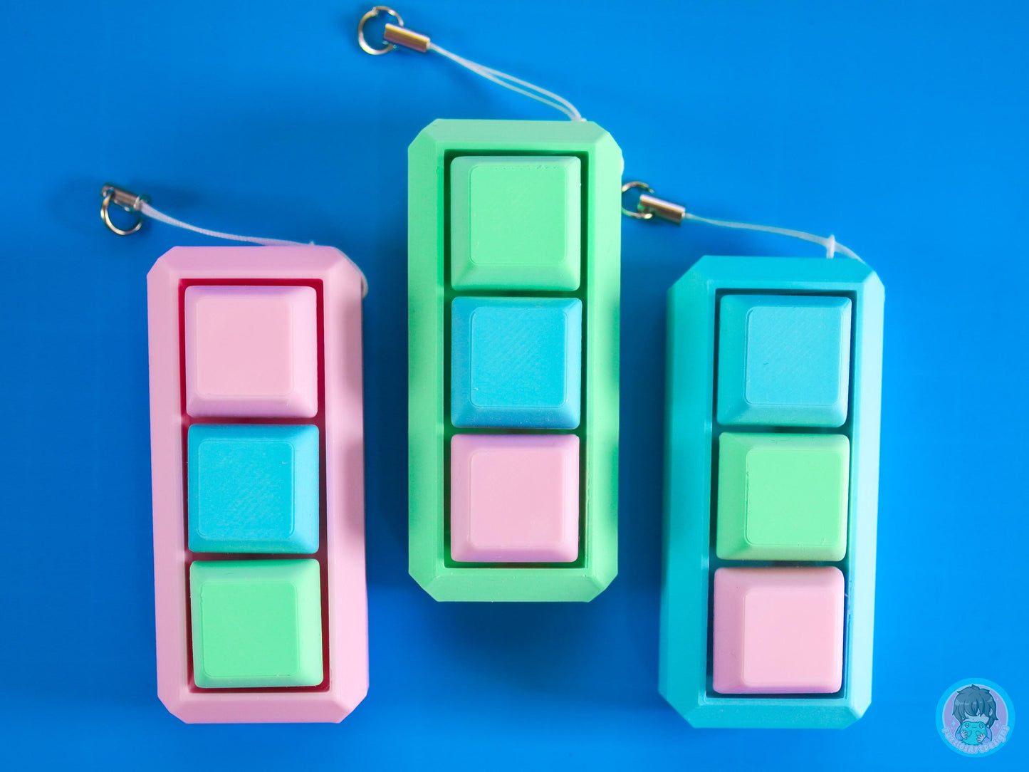 Assorted Mixed Keyboard Button Fidget