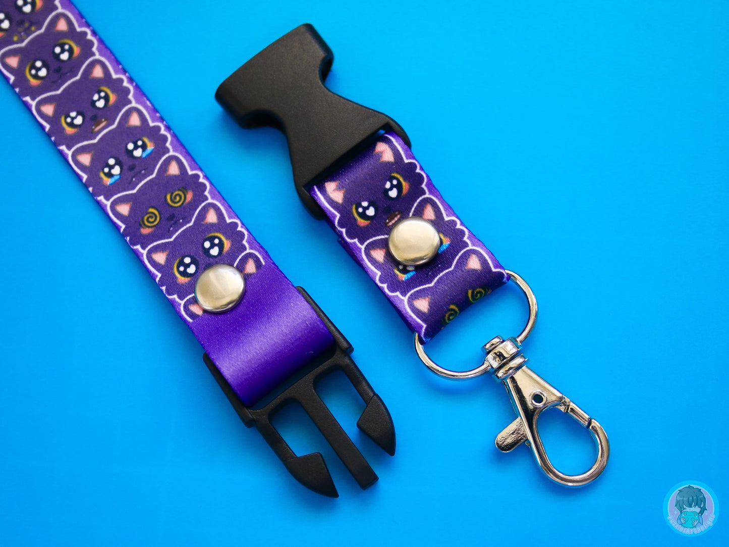 Cat Emotions Communication Lanyard