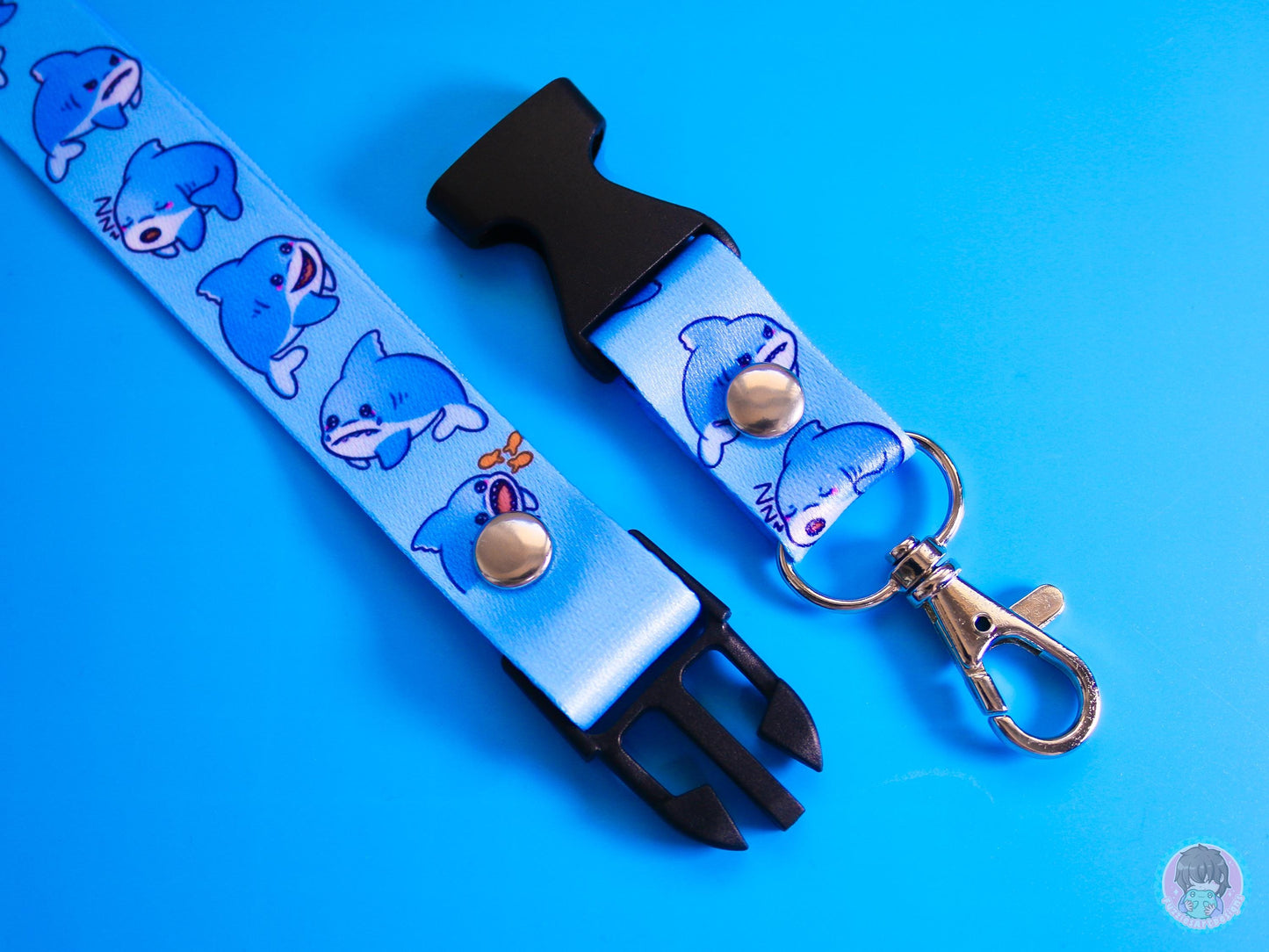 Shark Emotions Communication Lanyard