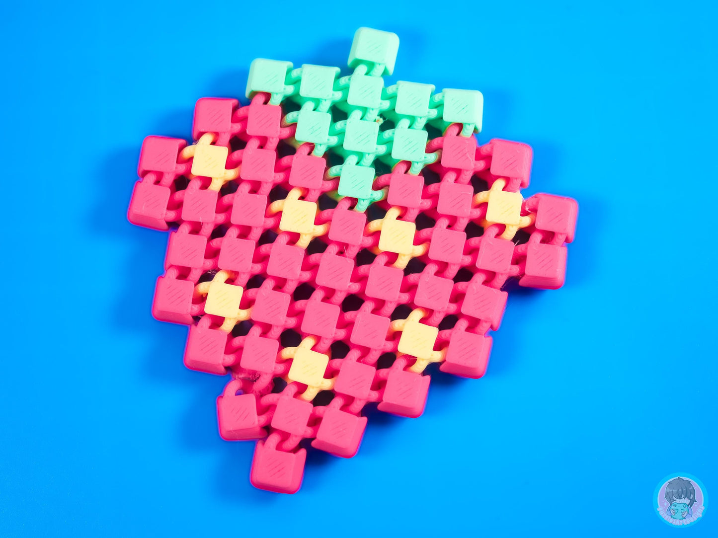 Pixel Strawberry Fidgets