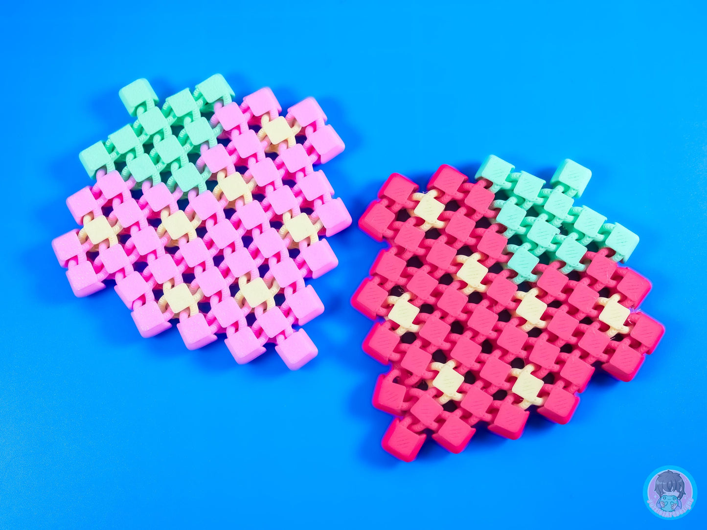 Pixel Strawberry Fidgets