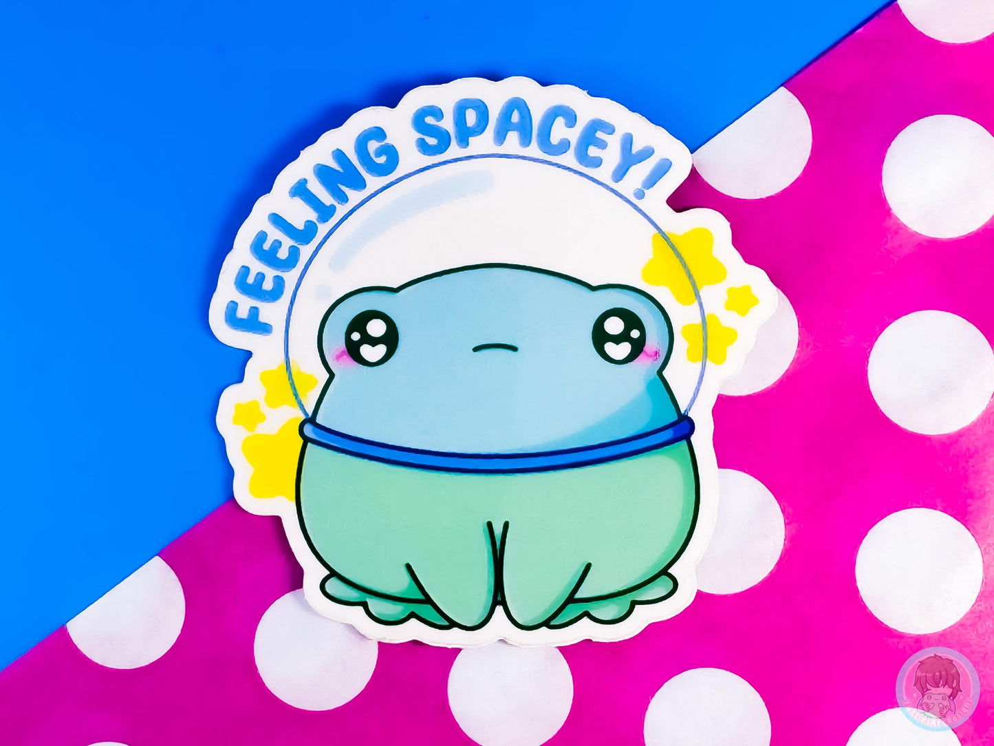 Feeling Spacey Transparent Sticker