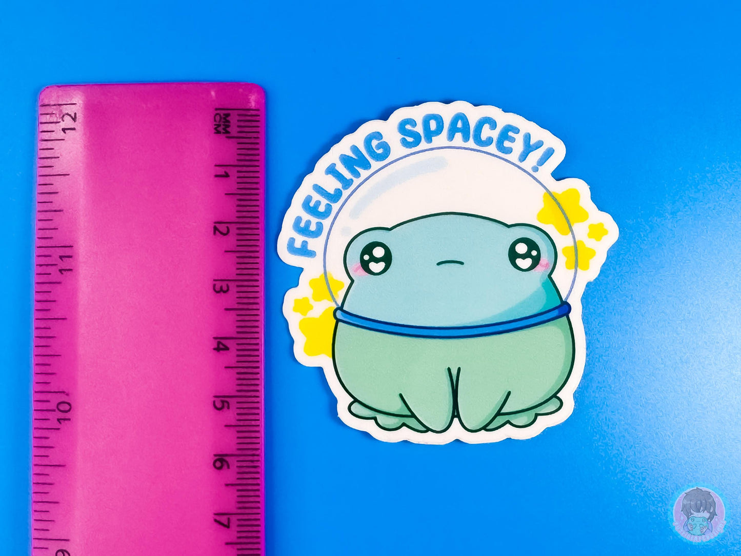 Feeling Spacey Transparent Sticker