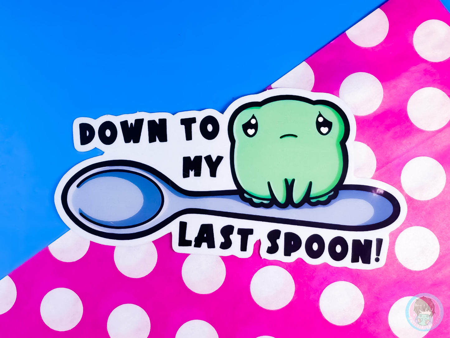 Last Spoon Frog Sticker