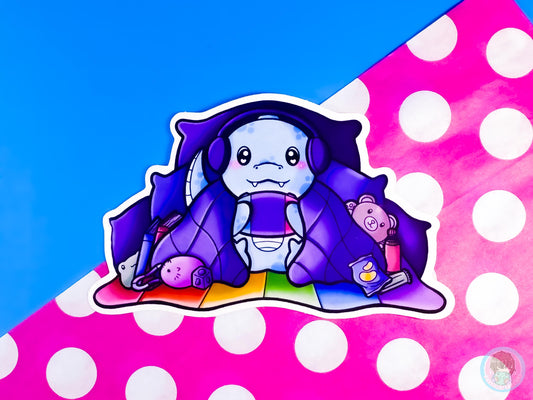 Neurodivergent Dinosaur Sticker