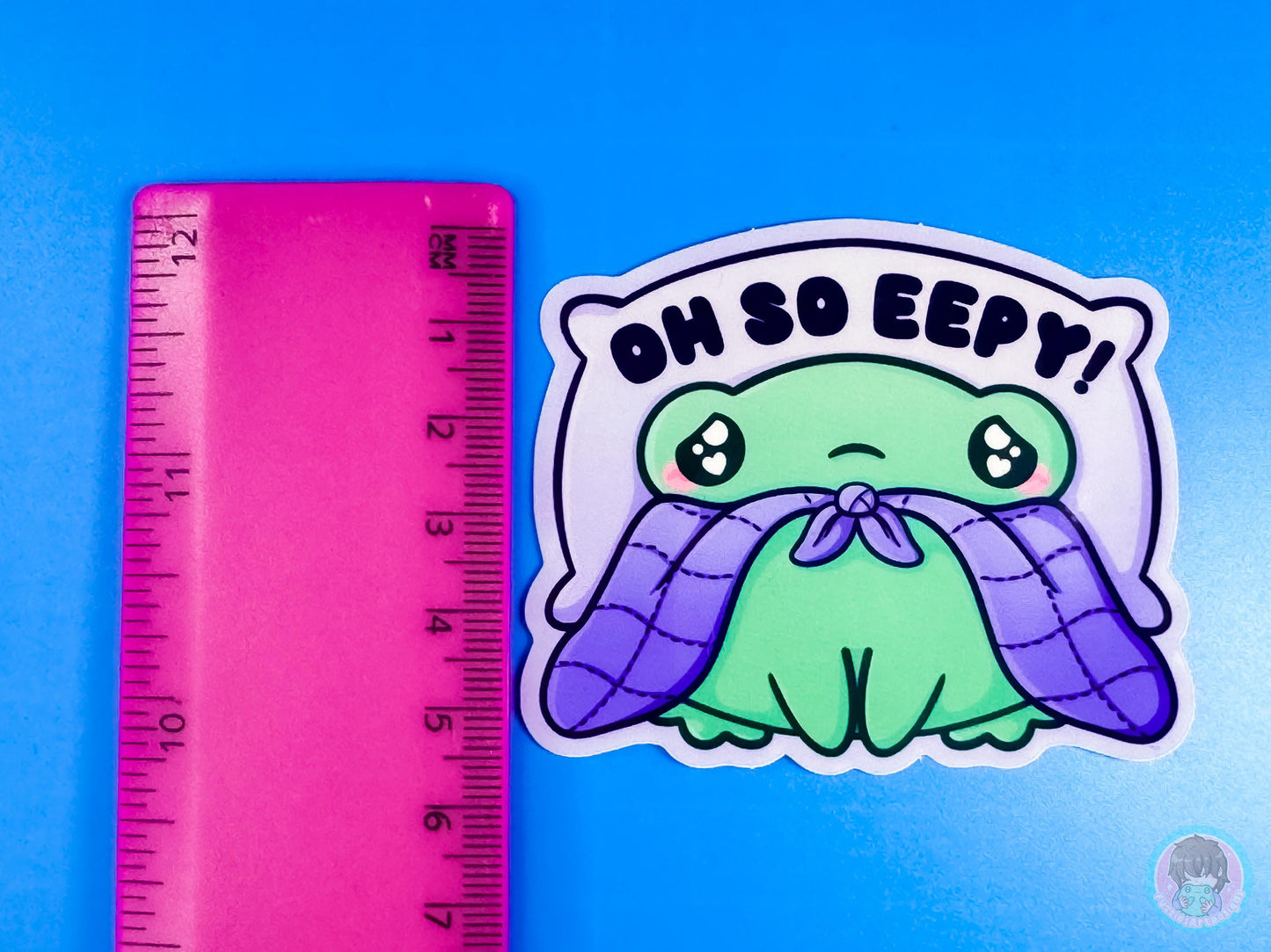 Oh So Eepy Frog Sticker