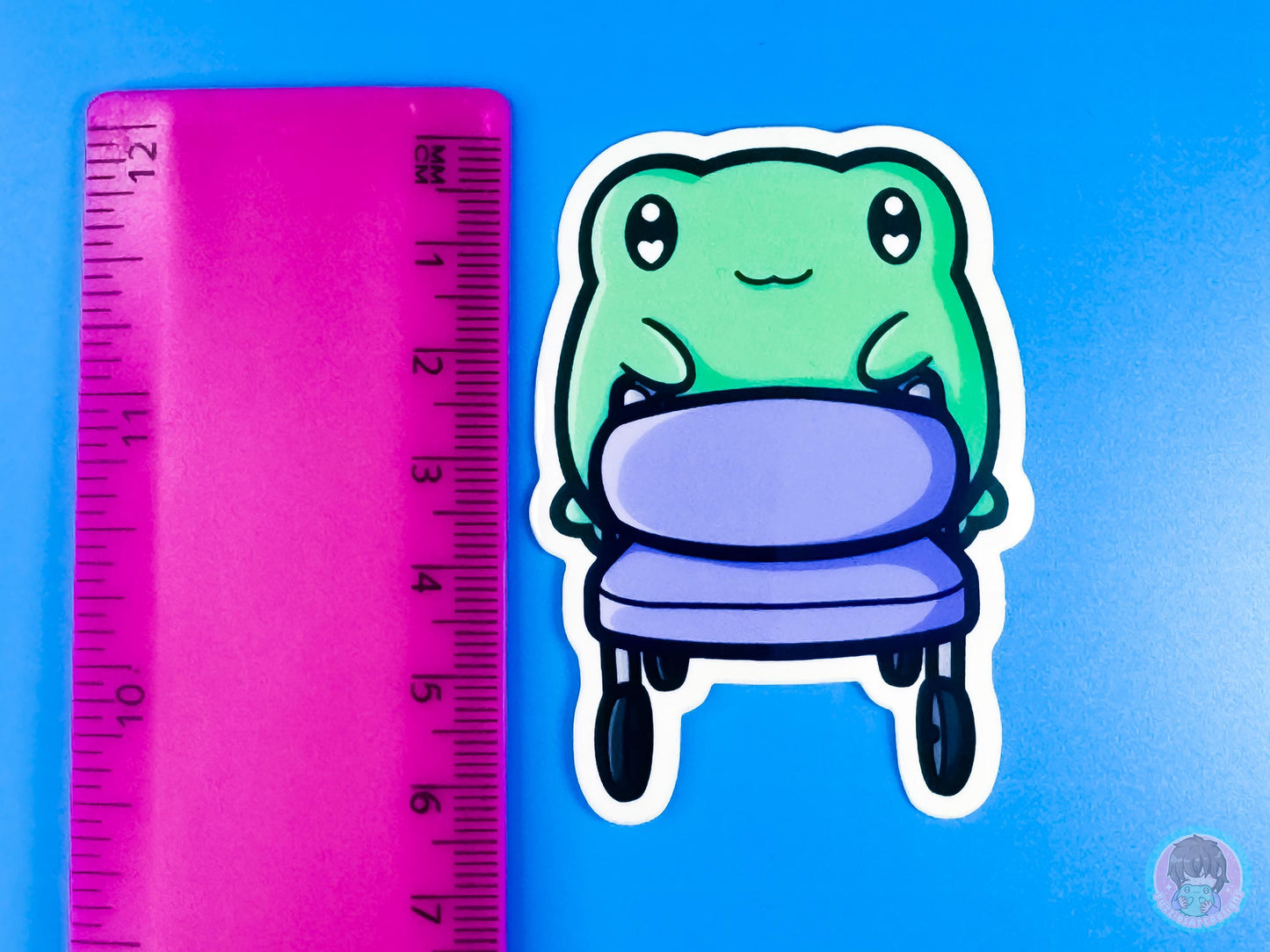 Rollator Frog Sticker