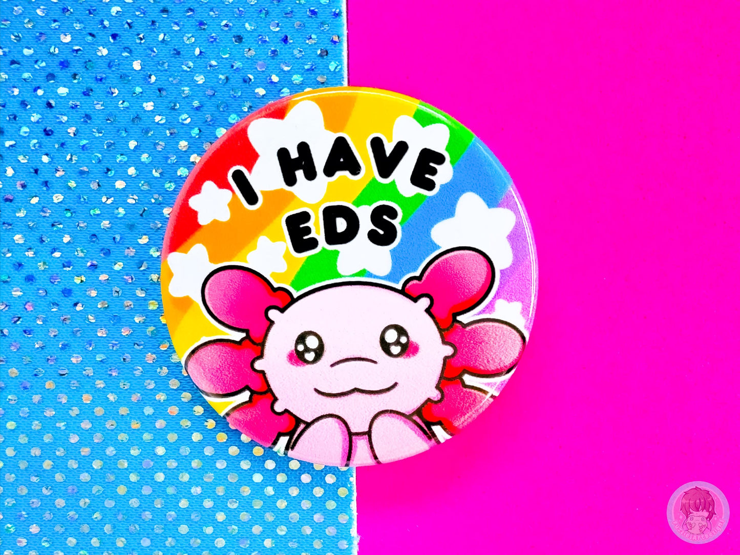 EDS Pin Button Badge