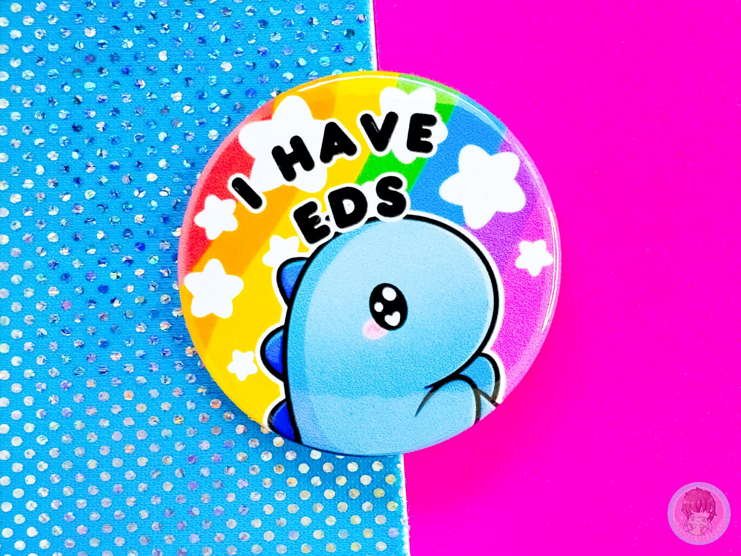 EDS Pin Button Badge