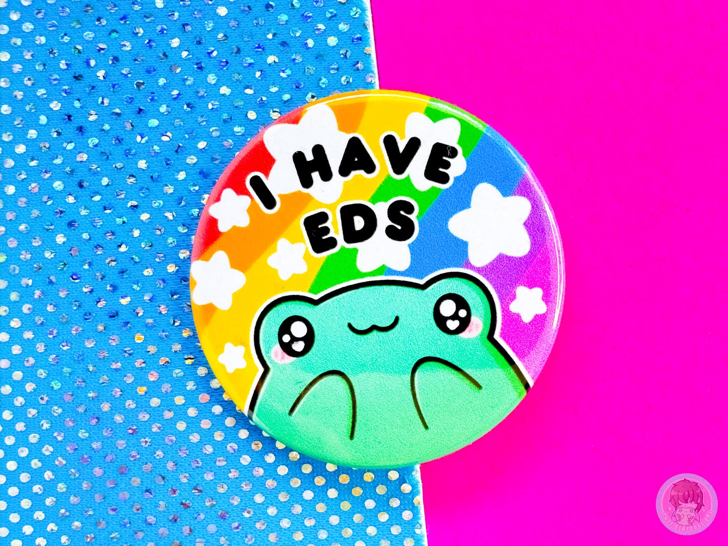 EDS Pin Button Badge