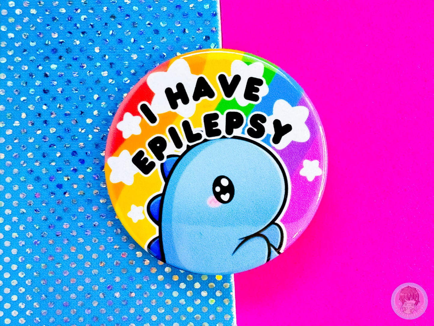 Epilepsy Pin Button Badge