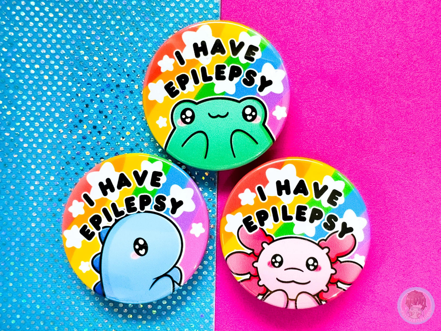 Epilepsy Pin Button Badge