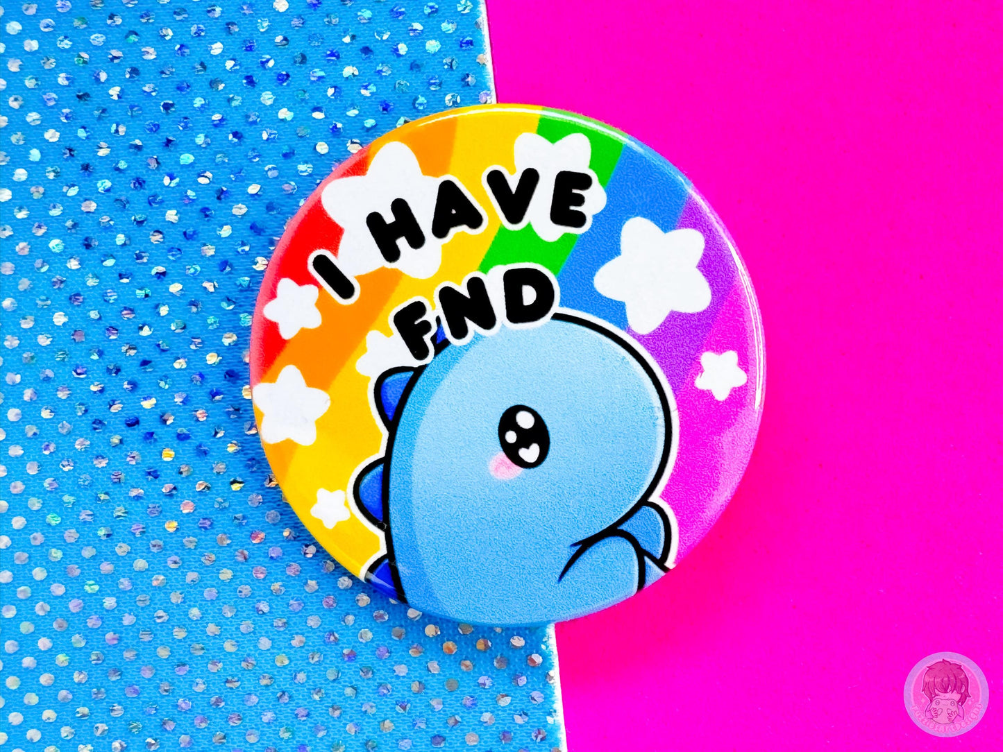 FND Pin Button Badge