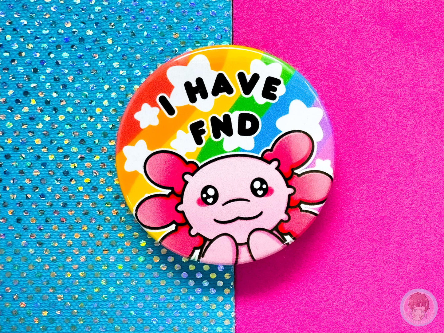 FND Pin Button Badge