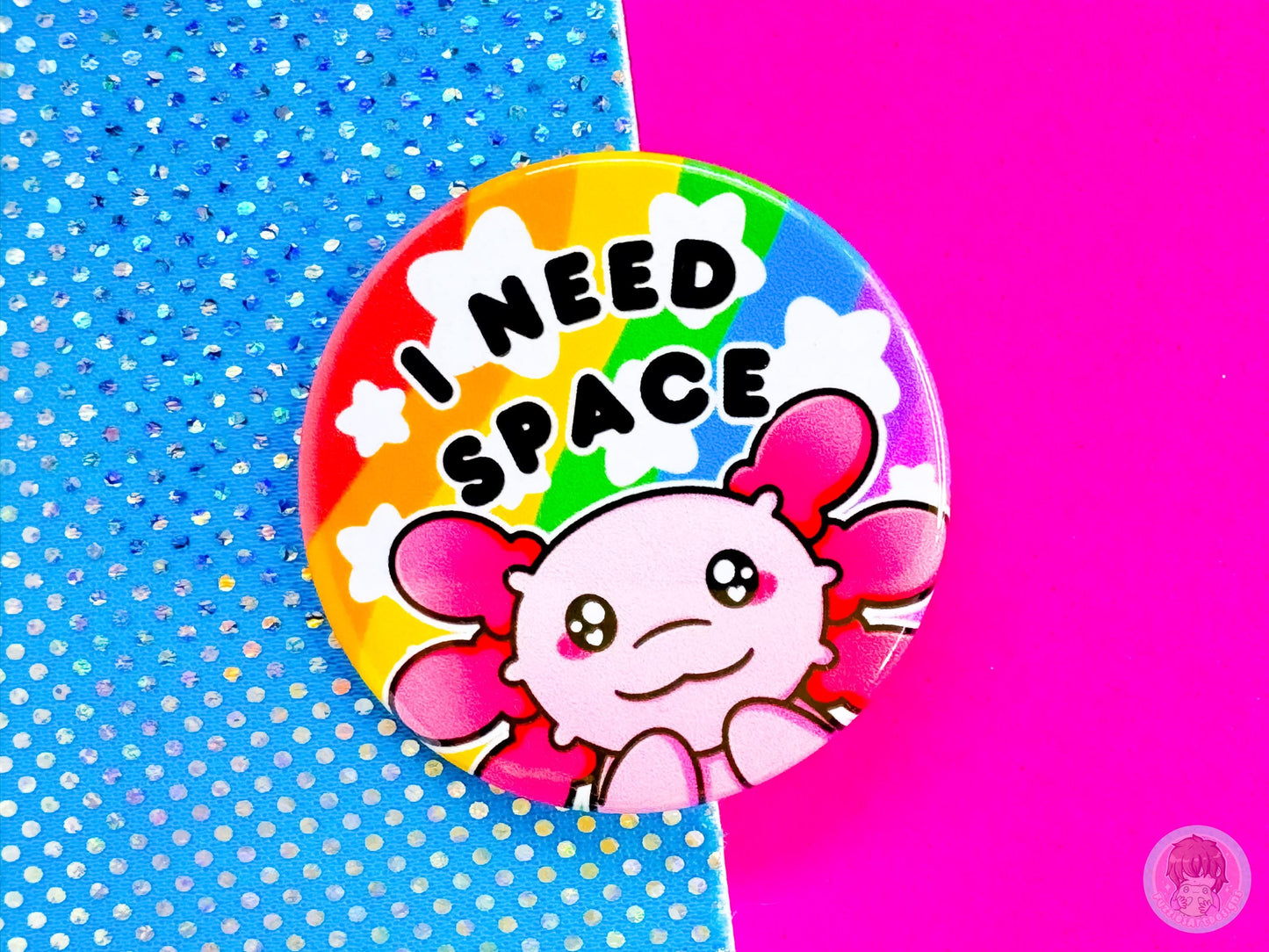 I need Space Pin Button Badge