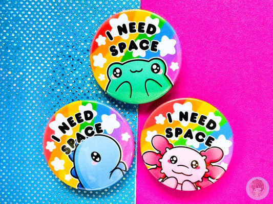 I need Space Pin Button Badge