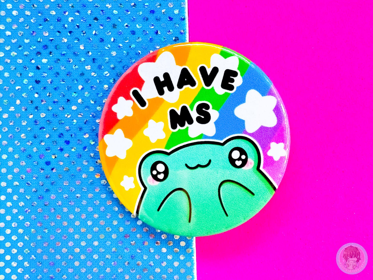 MS Pin Button Badge