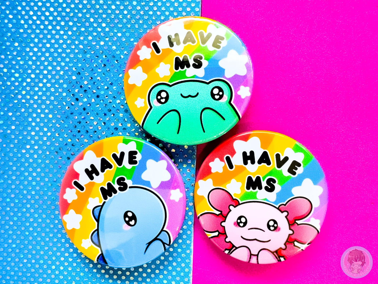 MS Pin Button Badge