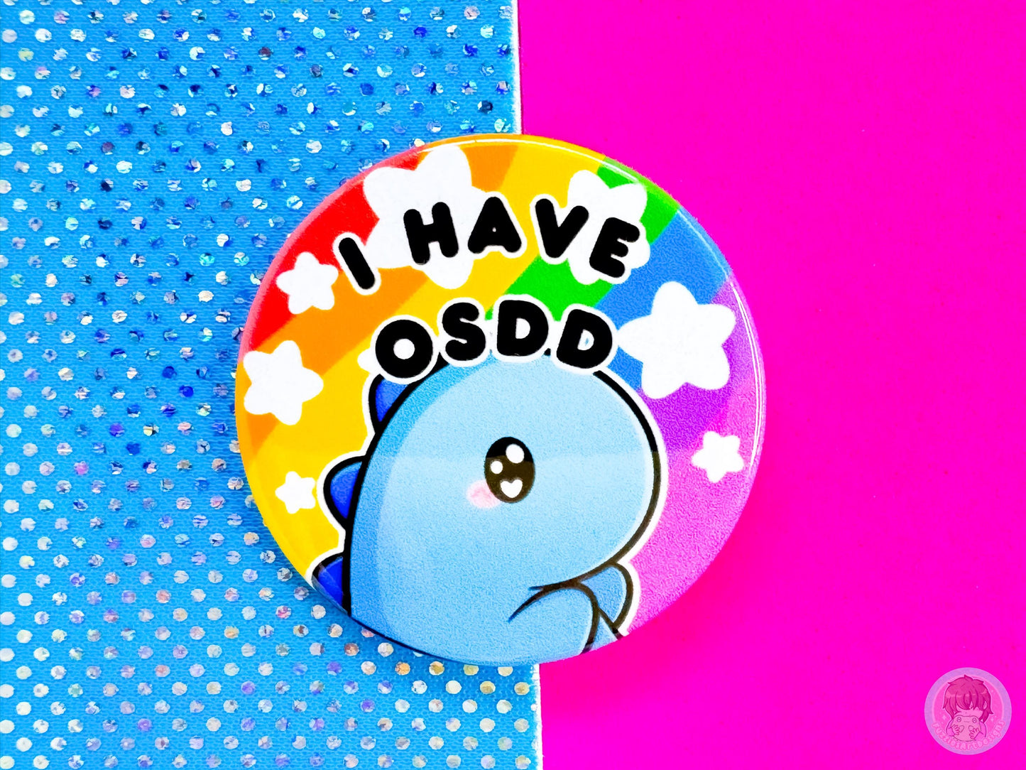 OSDD Pin Button Badge